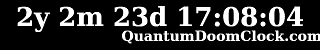 Quantum Doom Clock Countdown